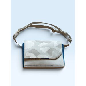 Rothy's The Belt Bag Cream Camo Knit Crossbody Bag